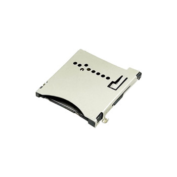 Micro SD Memory Card Connector Push-Push Sink Type Height 1.60mm