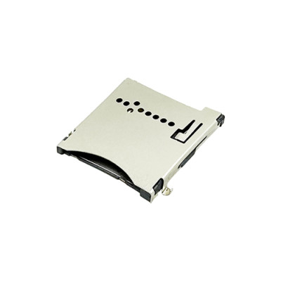 Micro SD Memory Card Connector Push-Push Sink Type Height 1.60mm