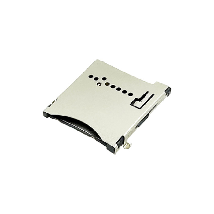 Micro SD Memory Card Connector Push-Push Sink Height 1.60mm