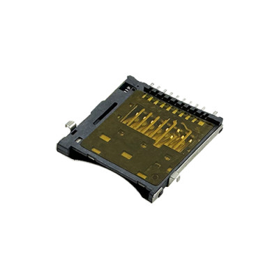 Micro SD Memory Card Connector Push-Push Sink Type Height 1.60mm