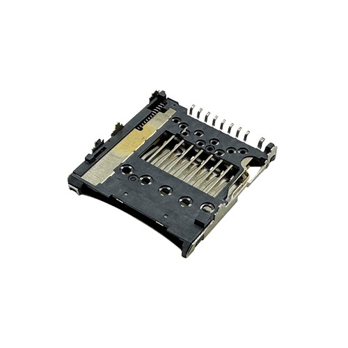 Micro SD Card Connector -Micro SD Memory Card Connector Push-Push DIP 1.45mm Type Height 2.10mm Support Customization.