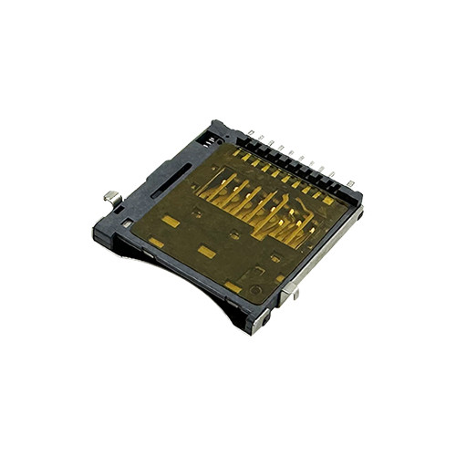 Micro SD Card Connector -Micro SD Memory Card Connector Push-Push Sink Top Mount 1.60mm Type Height 2.30mm Support Customization.