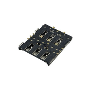 Nano SIM Card Connector, Push-Pull Type, Height 1.10mm, Support Customization.