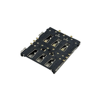 Nano SIM Card Connector Push-Pull Height 1.10mm