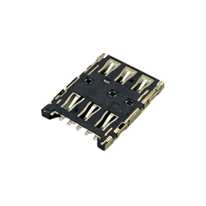 Nano SIM Card Connector | Push-Pull Type | Height 1.20mm | Support Customization.