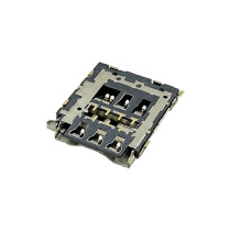 Nano SIM Card Connector With Tray Dip Type Height 1.50mm