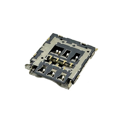Nano SIM Card Connector With Tray Dip Type Height 1.50mm