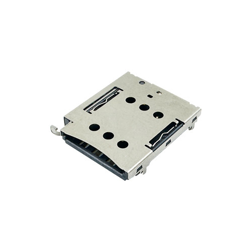 Nano SIM Card Connector, with tray Type, Height 2.10mm, Support Customization.