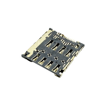 Micro SIM Card Connector Push-Push Height 1.25mm