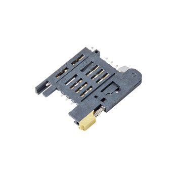 SIM Card Connector Wtih Tray Type Top Mount Height 3.00mm