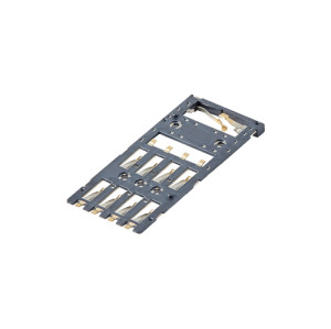 Smart Card Connector-IC Smart Card Connector 8pin with 2 switches Height 0.45mm Support Customization
