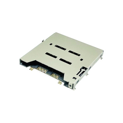 SD 8.0 Card Connector 4GB/s Top Mount Push-Push Height 3.58mm