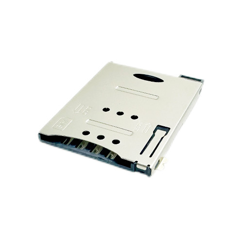 Mini SIM Card Connector, Push-Push type, top Mount Height 1.85mm, Support Customization.