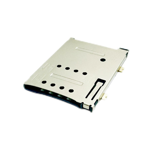 Mini SIM Card Connector, Push-Push type, top Mount Height 1.80mm, Support Customization.