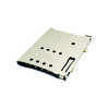 Mini SIM Card Connector, Push-Push type, top Mount Height 1.80mm, Support Customization.