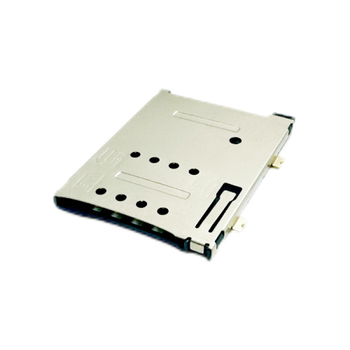 Mini SIM Card Connector, Push-Push type, top Mount Height 1.80mm, Support Customization.