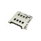Micro SIM Card Connector Top Mount With Tray Height 1.80mm