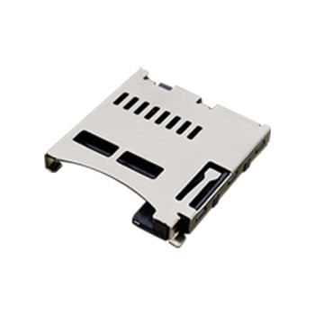 Micro SD Memory Card Connector Push-Push Top Mount Height 1.95mm