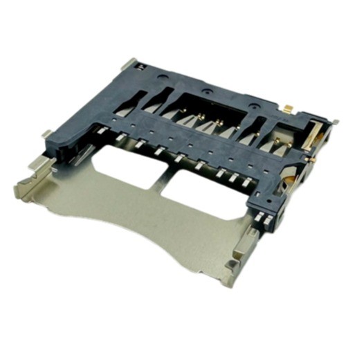 SD 3.0 Card Connector, Push-Pull Type Top Mount Height 2.95mm Support Customization.