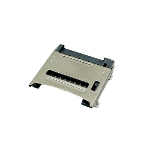 Micro SD Card Connector Hinge Type Height 1.90mm