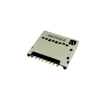 Micro SD Card Socket Push-Pull Height 1.42mm