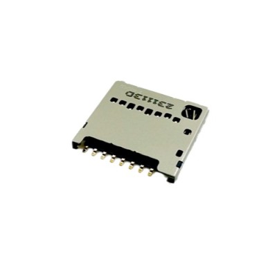 Micro SD Card Connector | Memory | Push-Pull Type | Height 1.42mm Support Customization.