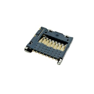 Micro SD Card Connector | Memory | Push-Pull Type | Height 1.42mm Support Customization.