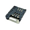 SIM Card Connector Hinge type Top Mount Height 1.90mm