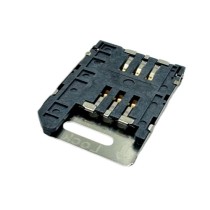 SIM Card Connector HingeType Top Mount Height 1.90mm