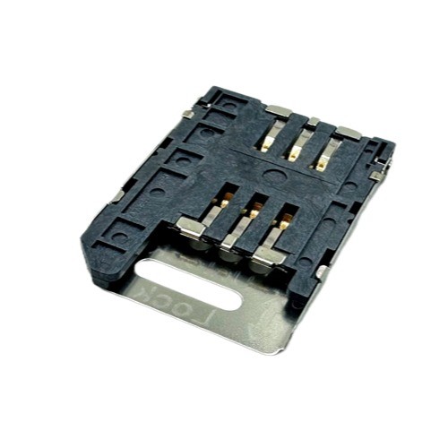 Mini SIM Card Connector | Hinge type | Top Mount Height 1.90mm | Support Customization.