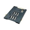 SIM Card Connector Push-Push type Top Mount Height 1.80mm