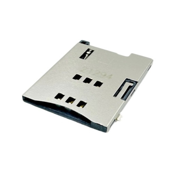 SIM Card Connector Push-Push Top Mount Height 1.80mm