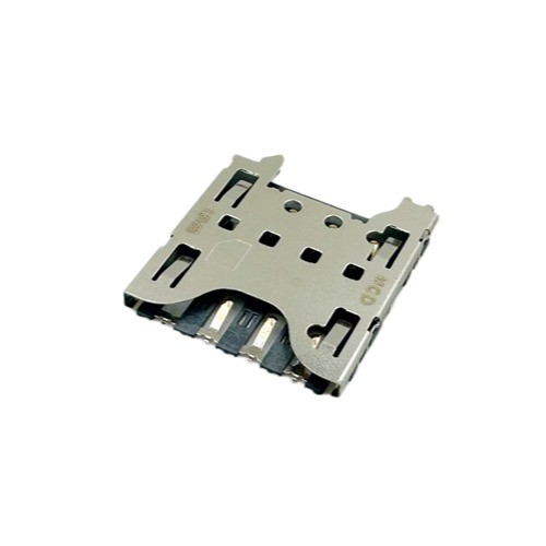 Micro SIM Card Connector, Push-Pull Type, Height 1.35mm, Support Customization.