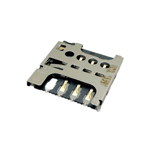 Micro SIM Card Connector, Push-Pull Type, Height 1.40mm, Support Customization.
