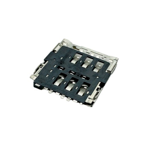 Micro SIM Card Connector, Hinge Type, Height 1.50mm, Support Customization.