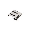 Micro SD4.0卡连接器，推推式，顶部安装类型，高度1.95毫米，支持定制。