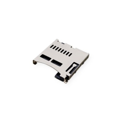 Micro SD4.0卡连接器，推推式，顶部安装类型，高度1.95毫米，支持定制。