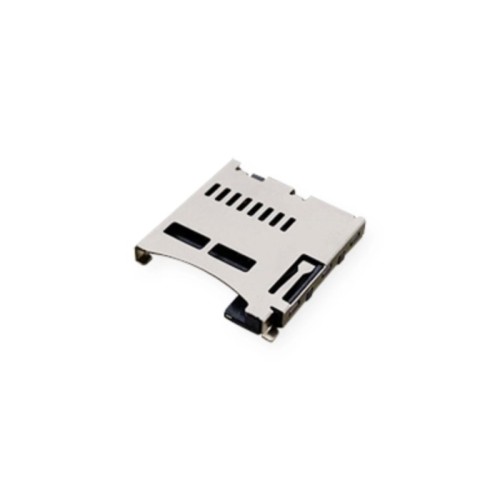 Micro SD4.0卡连接器，推推式，顶部安装类型，高度1.95毫米，支持定制。