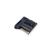 Micro SD4.0卡连接器，推推式，顶部安装类型，高度1.95毫米，支持定制。