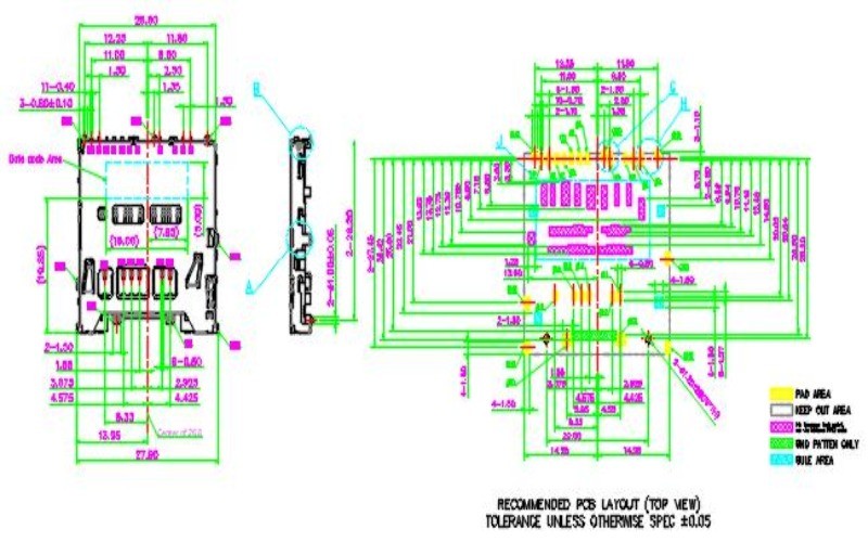 SD card connector