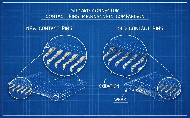 SD card connectors factory