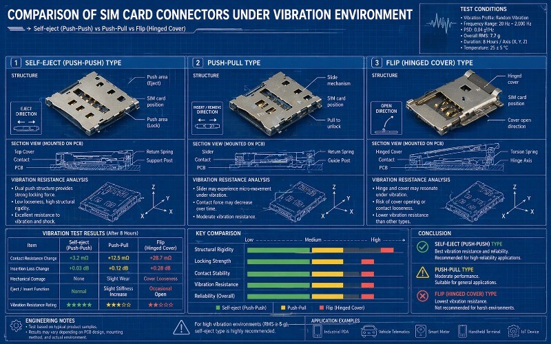 SIM card connectors factory