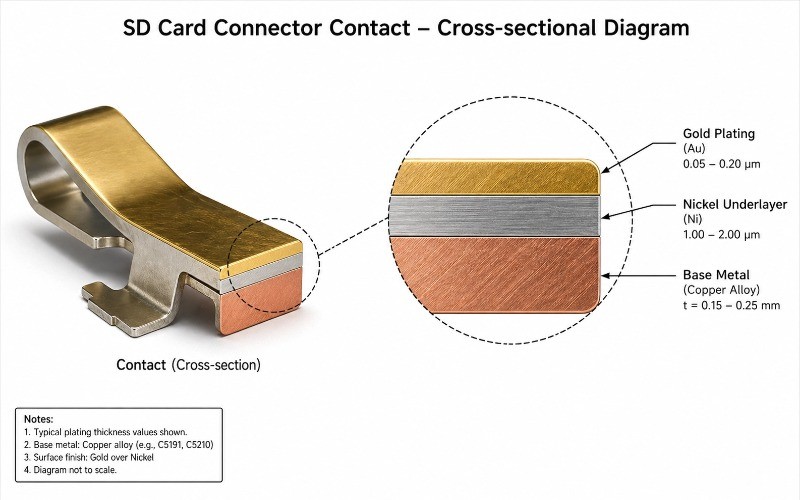 SD card connectors factory