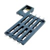 Smart Card Connector 8pins With 2 Right Switches Height 1.40mm