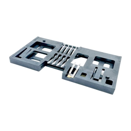 Smart Card Connector 8pin With 2 Switch Pins Height 3.65mm