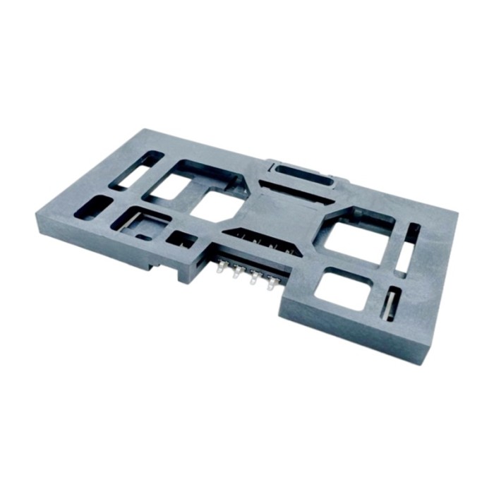 Smart Card Connector 8pin With 2 Switch Pins Height 3.65mm