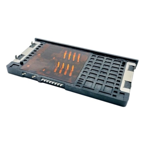 Smart Card Connector 8pin With 2 Switch Pins Height 5.40mm