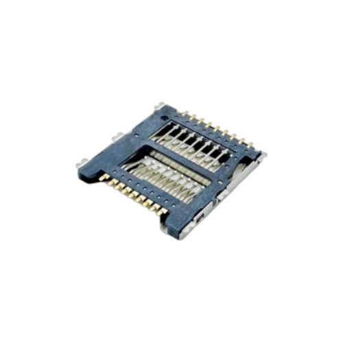 Micro SD 7.0 Card Connector 985MB/s Push-Pull Type Height 1.55mm