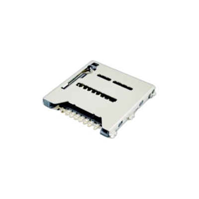 Micro SD 7.0 Card Connector 985MB/s Push-Pull Type Height 1.55mm