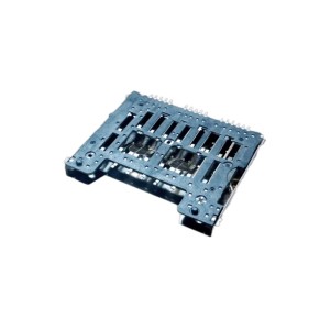 SD 8.0 Card Connector 4GB/s Top Mount Push-Pull Height 2.98mm